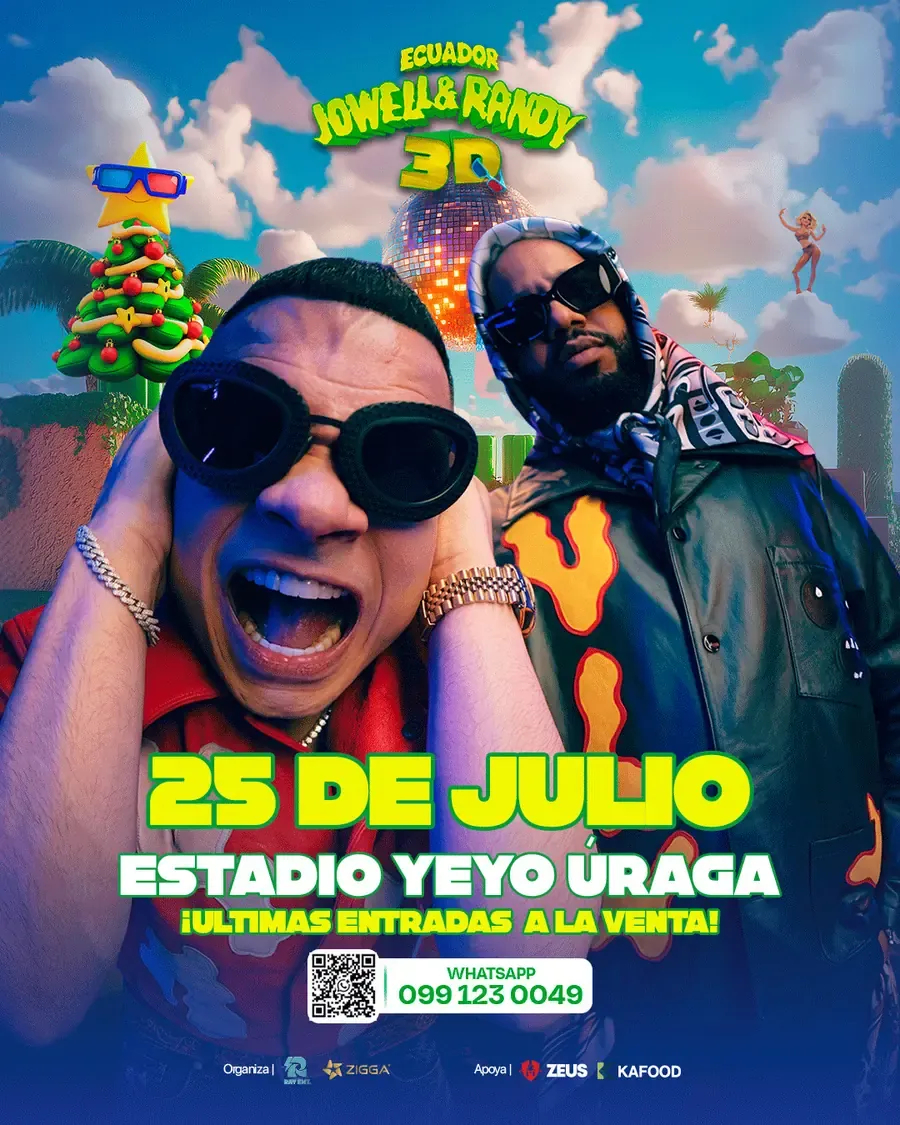 Afiche de Jowell & Randy 3D