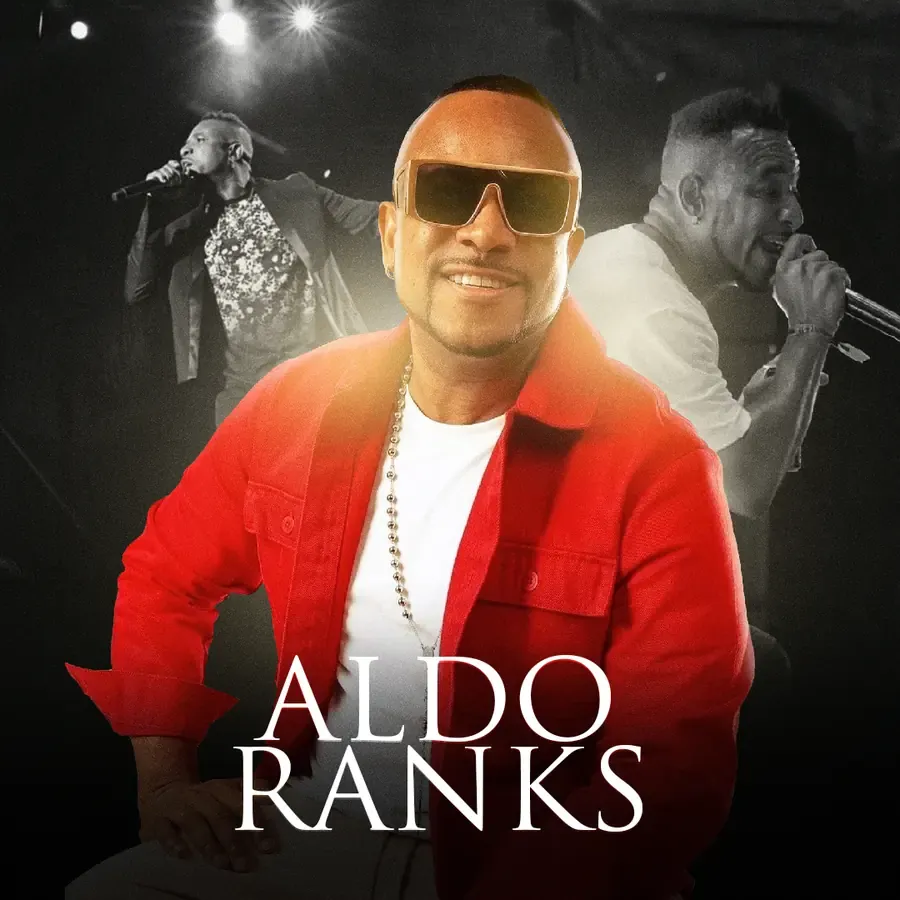 Afiche de Aldo Ranks en concierto
