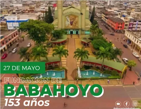 Afiche de Fundación de Babahoyo 153 años