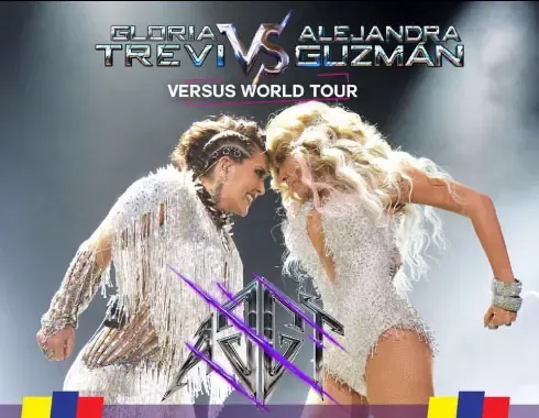 Afiche de Gloria Trevi vs Alejandra Guzmán