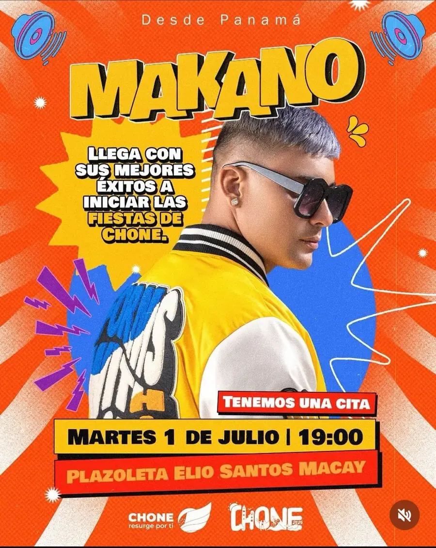 Afiche de Makano en Chone