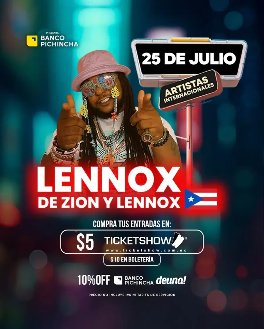 Afiche de Lennox en Burger Show