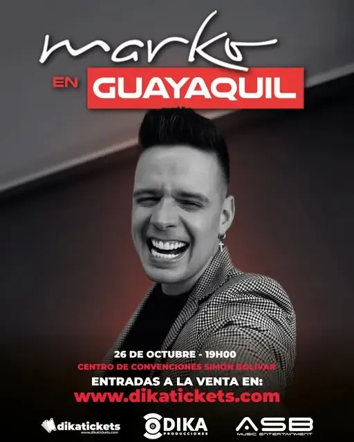 Afiche de Marko en Guayaquil